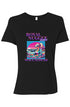 Missy Maui 808 Women's Custom Tee - Black