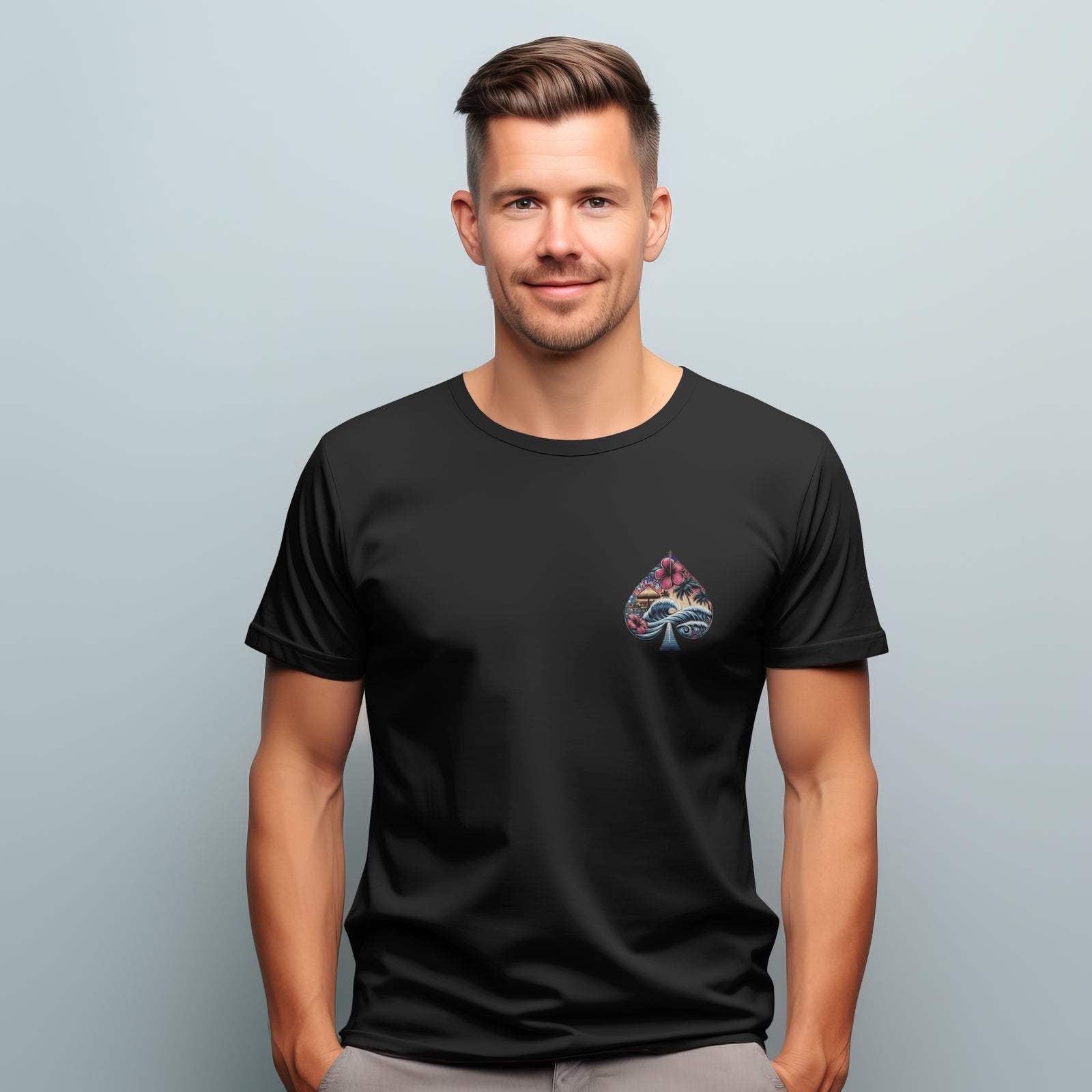 The Royal Maui Monty Custom Tee - Black