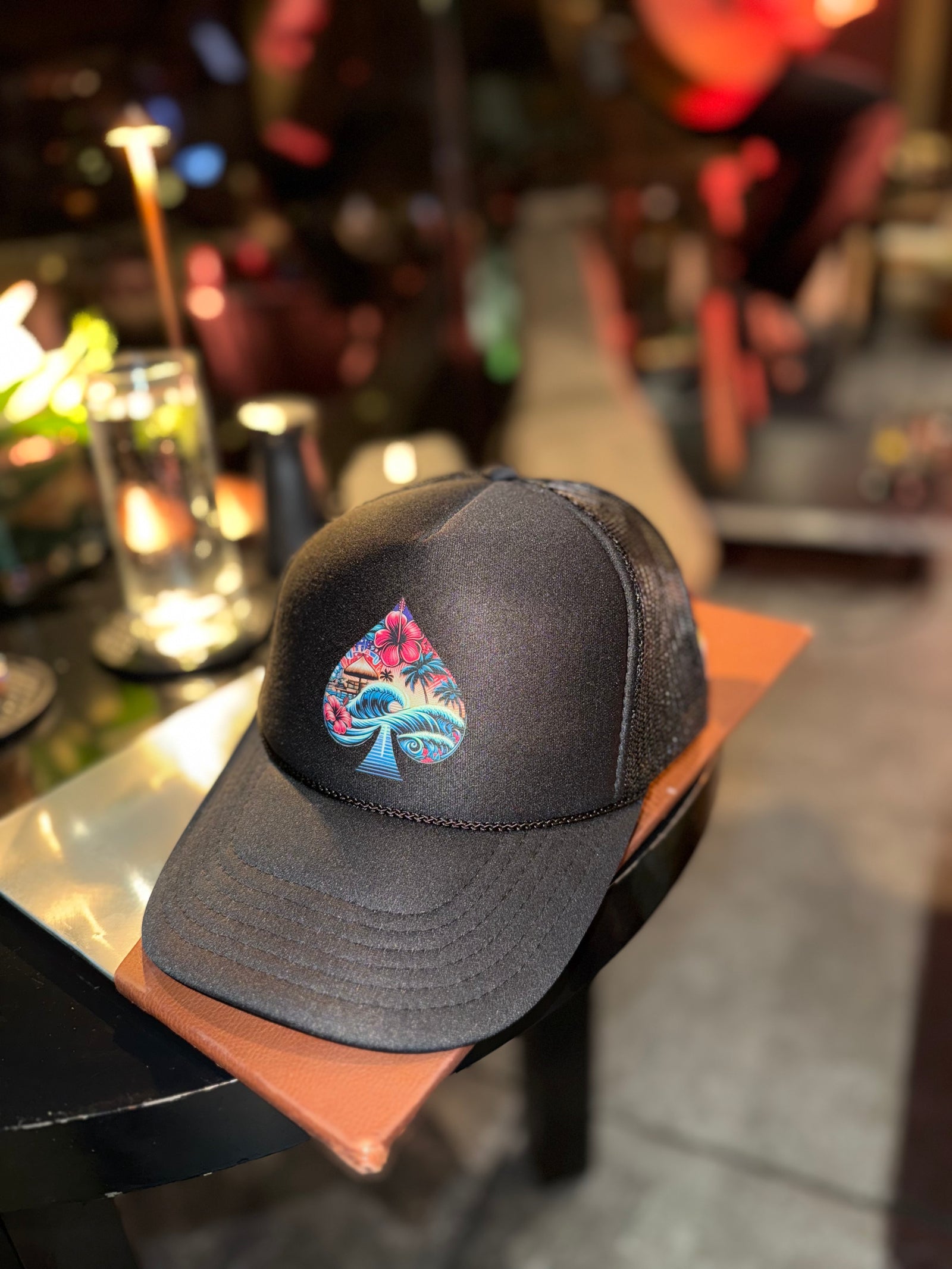 Royal Monty Mesh Trucker Hat - Black