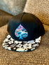 Royal Maui Monty Floral Trucker Hat - Black