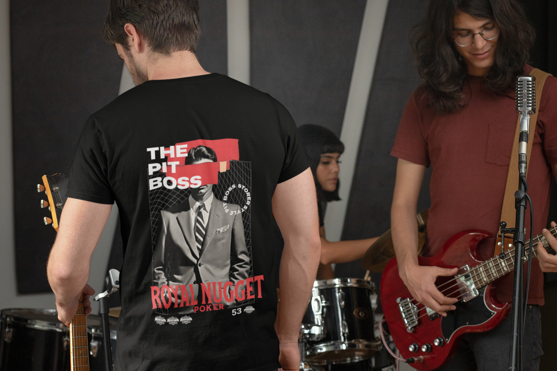 The Pit Boss Custom Tee - Black