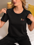 Run It Twice Women’s Tee - Black