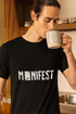 Manifest Tee - Black