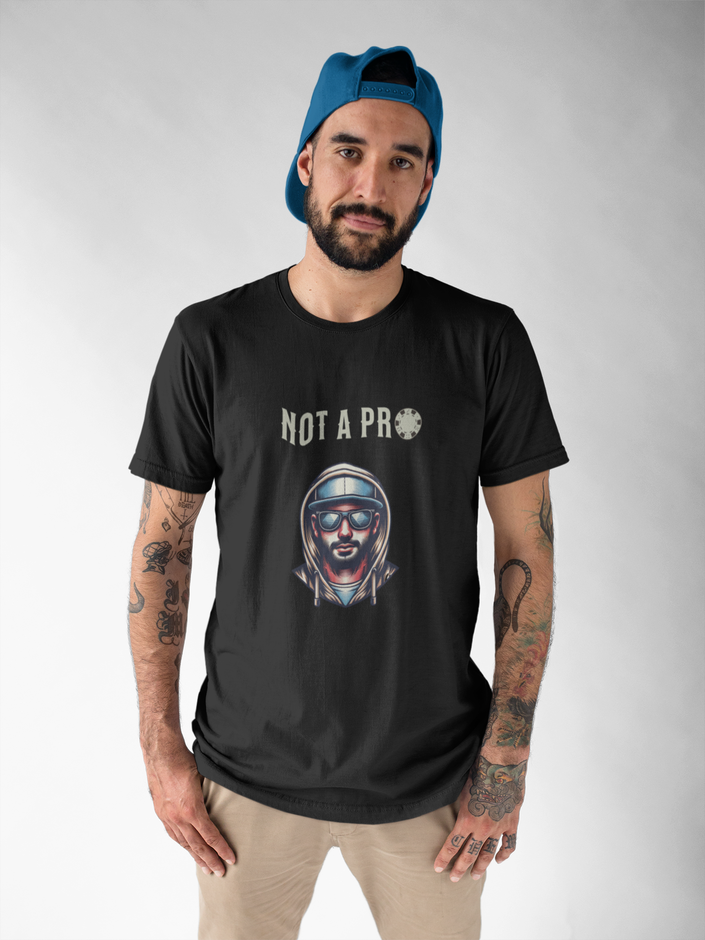 Not A Pro Tee - Black