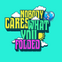 Nobody Cares (What You Folded) Blue Heart Tee - Teal