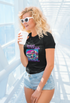 Missy Maui 808 Women's Custom Tee - Black