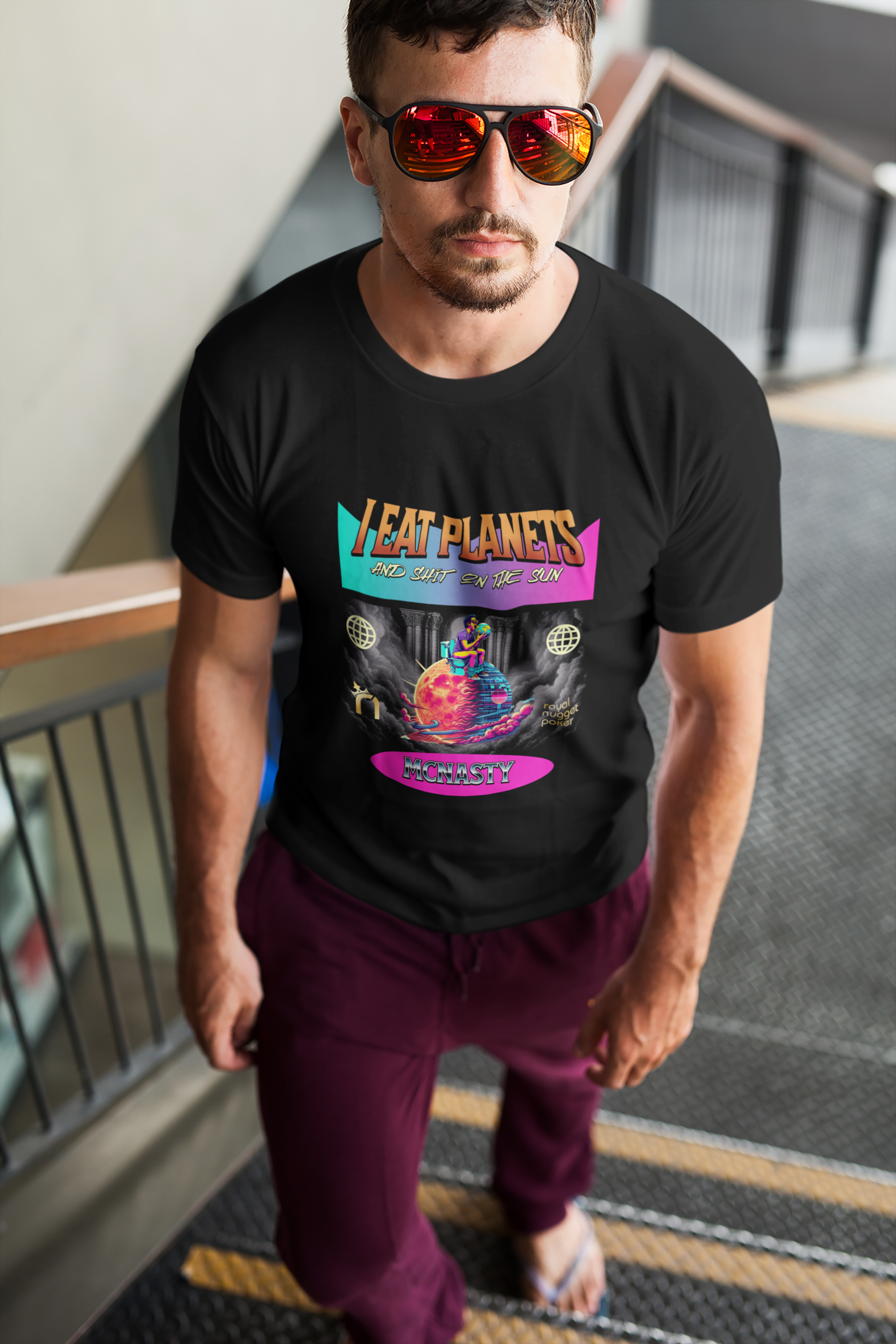 McNasty Custom Tee - Black