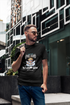 The Poker God Tee - Black