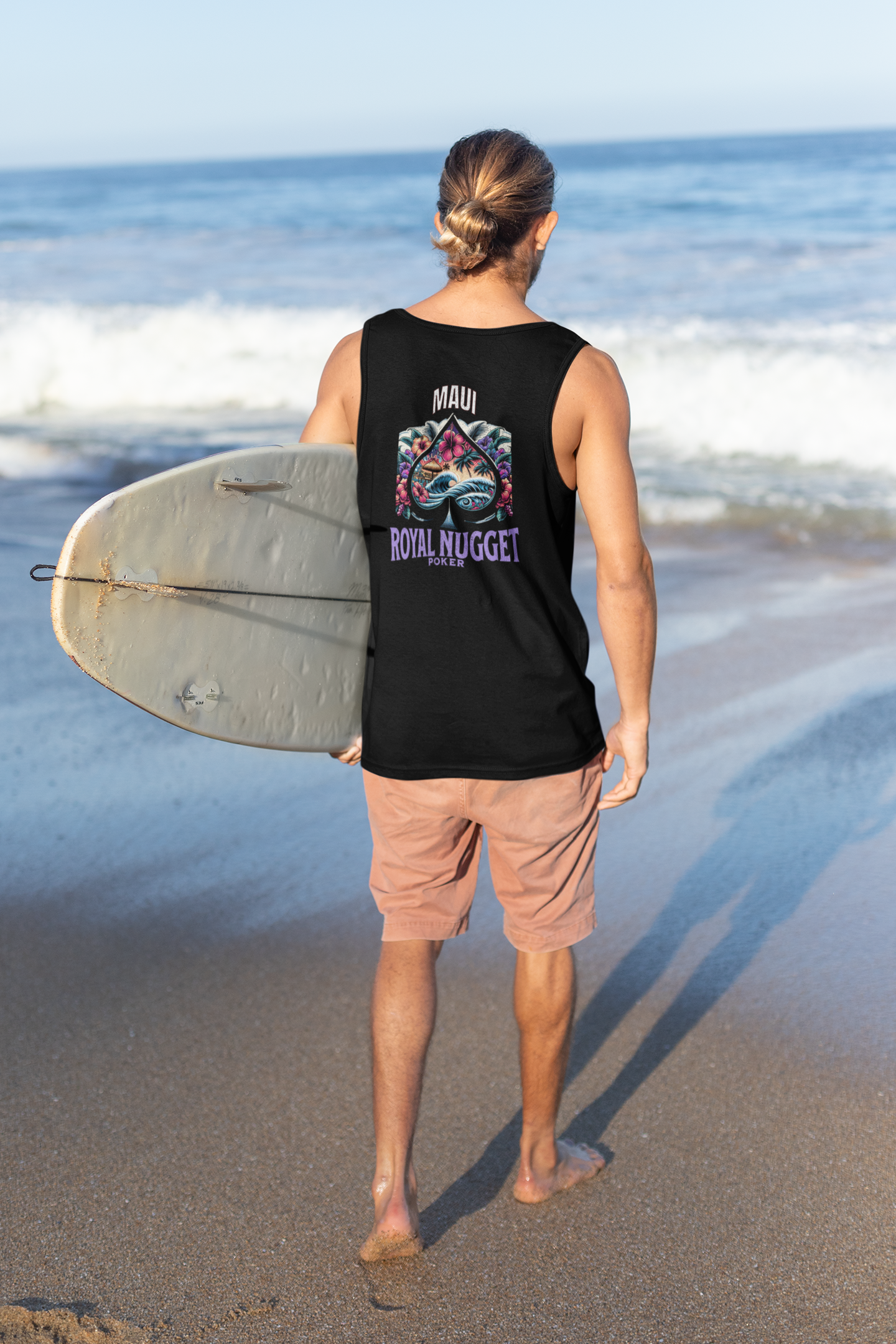 The Royal Maui Monty Custom Tank Top - Black