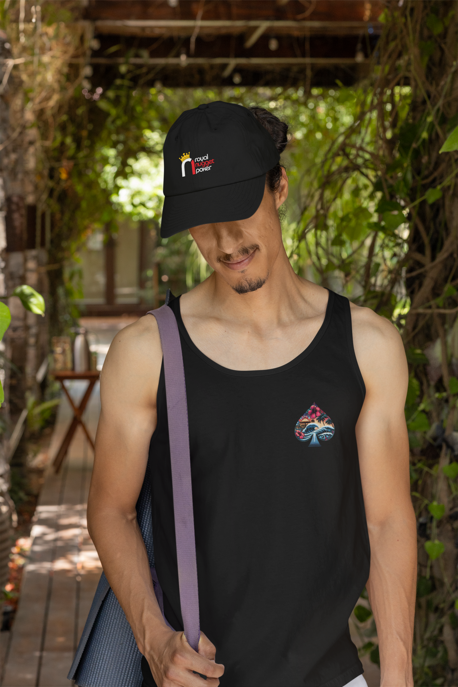 The Royal Maui Monty Custom Tank Top - Black